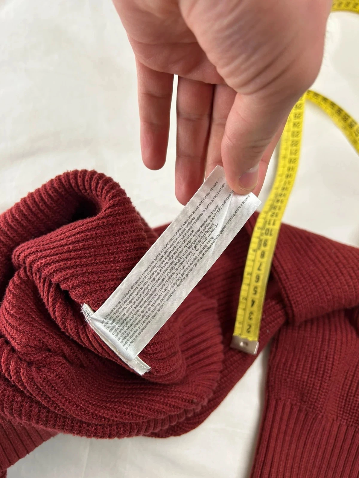 Rode bordeaux celio halve ritssluiting trui – photo 10